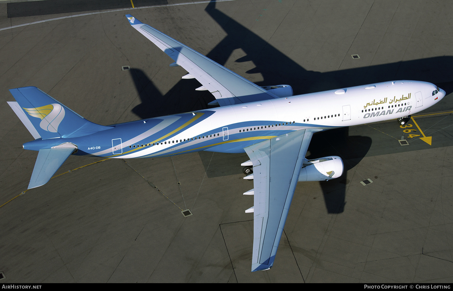 Aircraft Photo of A4O-DB | Airbus A330-343 | Oman Air | AirHistory.net #337235