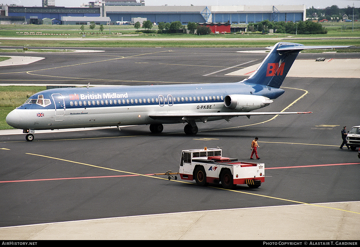 Aircraft Photo of G-PKBE | McDonnell Douglas DC-9-32 | British Midland Airways - BMA | AirHistory.net #337247