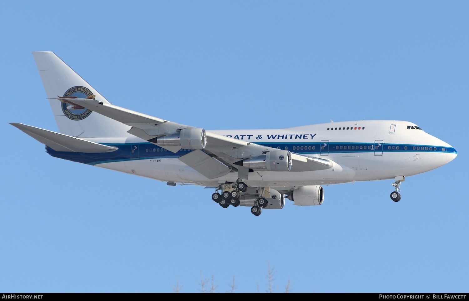Aircraft Photo of C-FPAW | Boeing 747SP-J6 | Pratt & Whitney Canada | AirHistory.net #337285