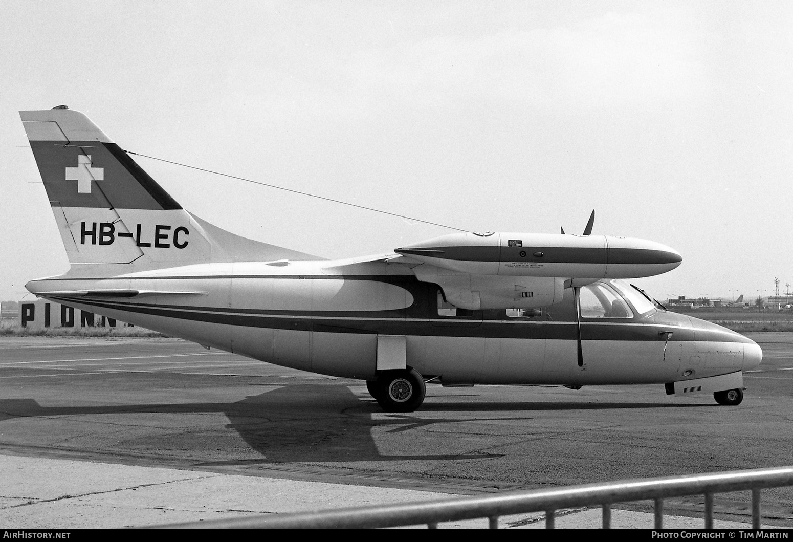 Aircraft Photo of HB-LEC | Mitsubishi MU-2B | AirHistory.net #337303