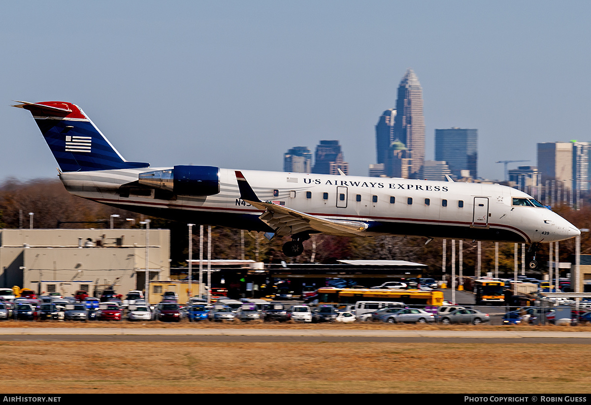 Aircraft Photo of N439AW | Bombardier CRJ-200ER (CL-600-2B19) | US Airways Express | AirHistory.net #337311