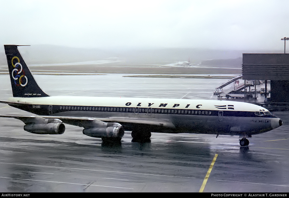 Aircraft Photo of SX-DBE | Boeing 707-384B | Olympic | AirHistory.net #337332