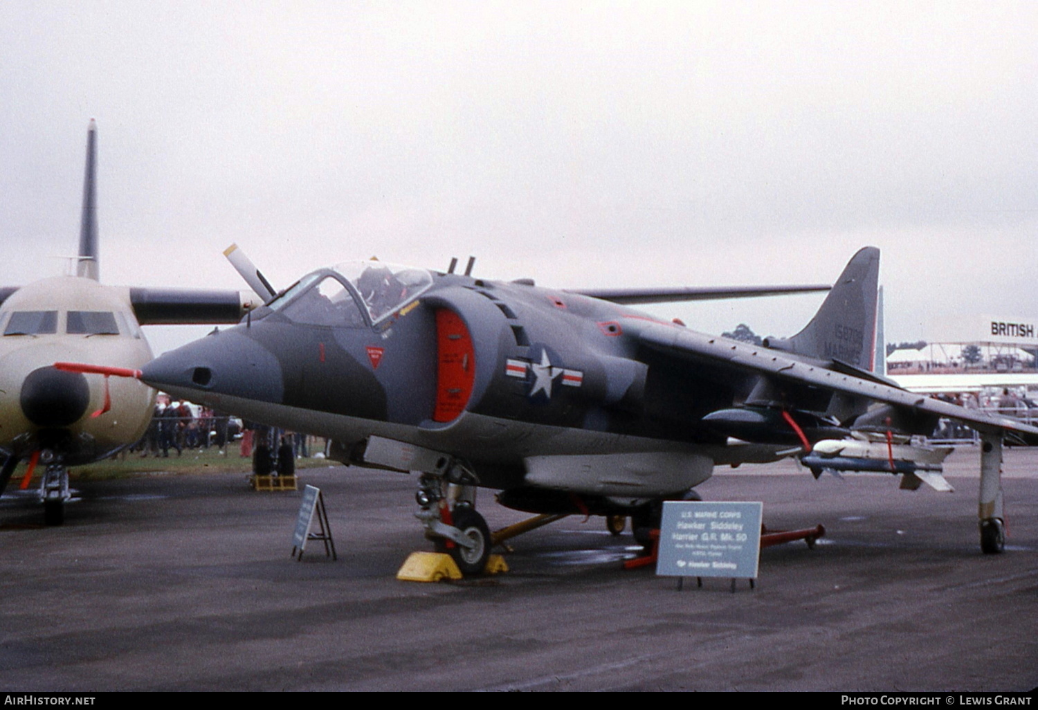 Aircraft Photo of 158709 | Hawker Siddeley AV-8A Harrier | USA - Marines | AirHistory.net #337346