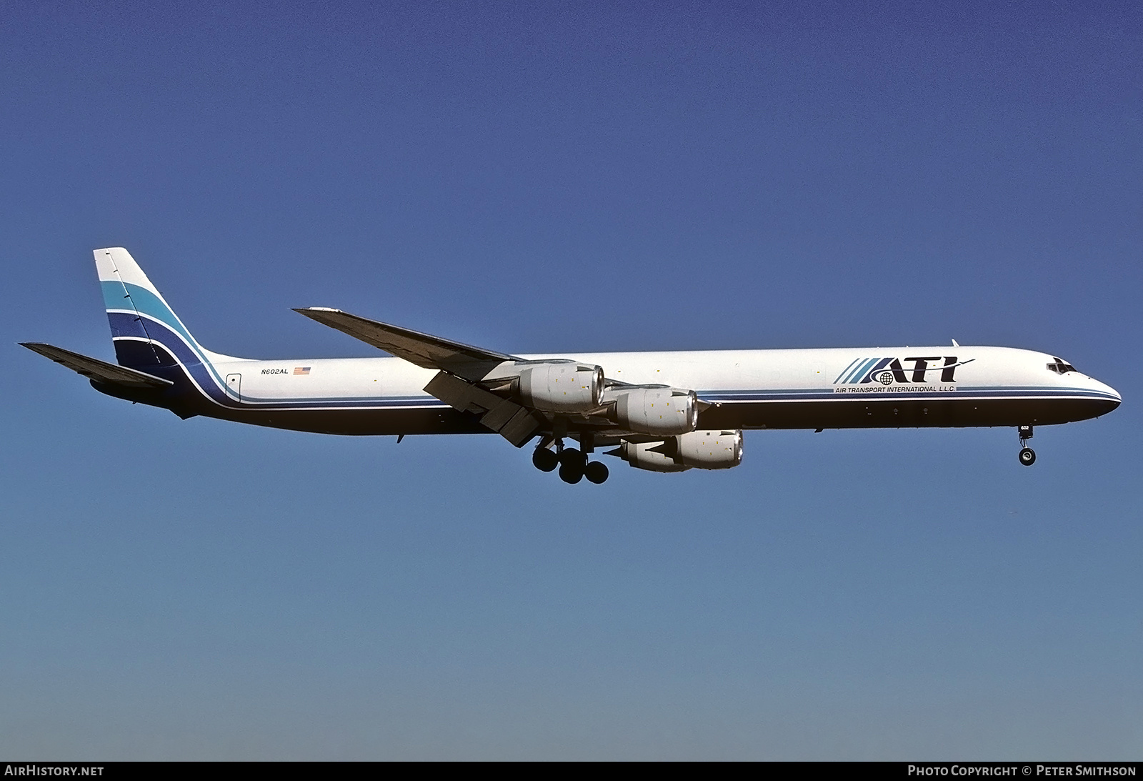 Aircraft Photo of N602AL | McDonnell Douglas DC-8-73CF | ATI - Air Transport International | AirHistory.net #337349