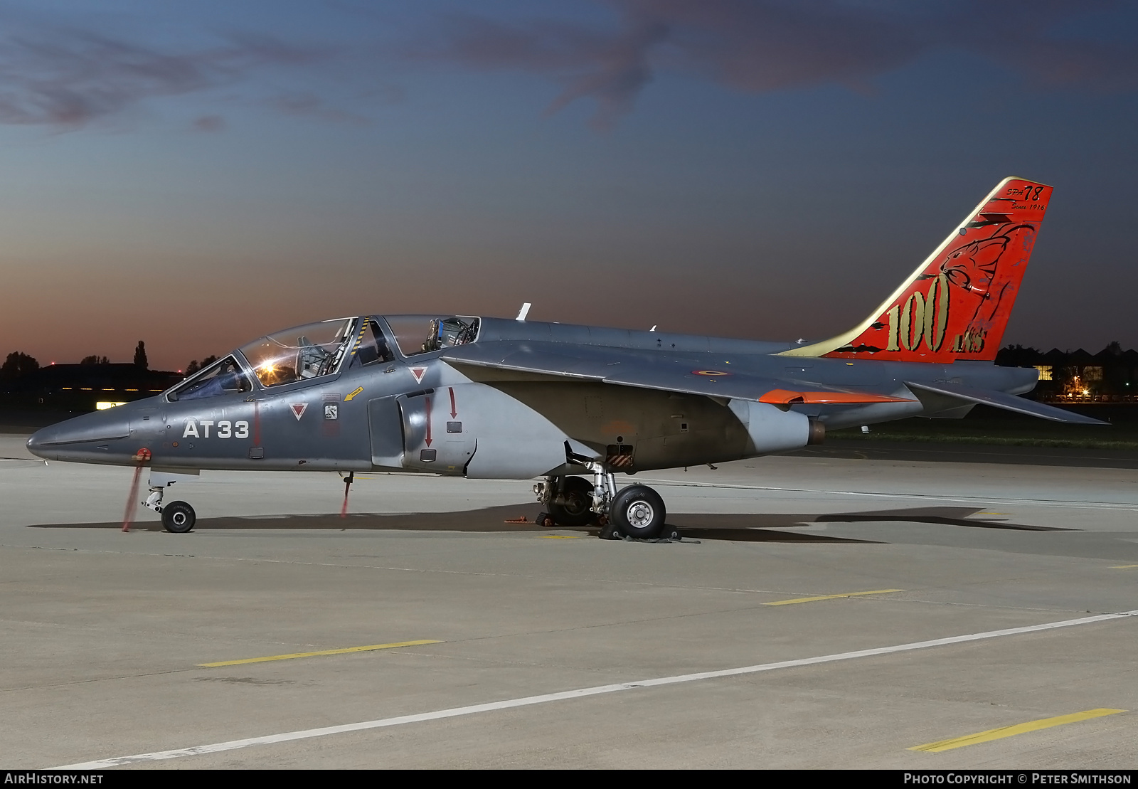 Aircraft Photo of AT33 | Dassault-Dornier Alpha Jet 1B | Belgium - Air Force | AirHistory.net #337365