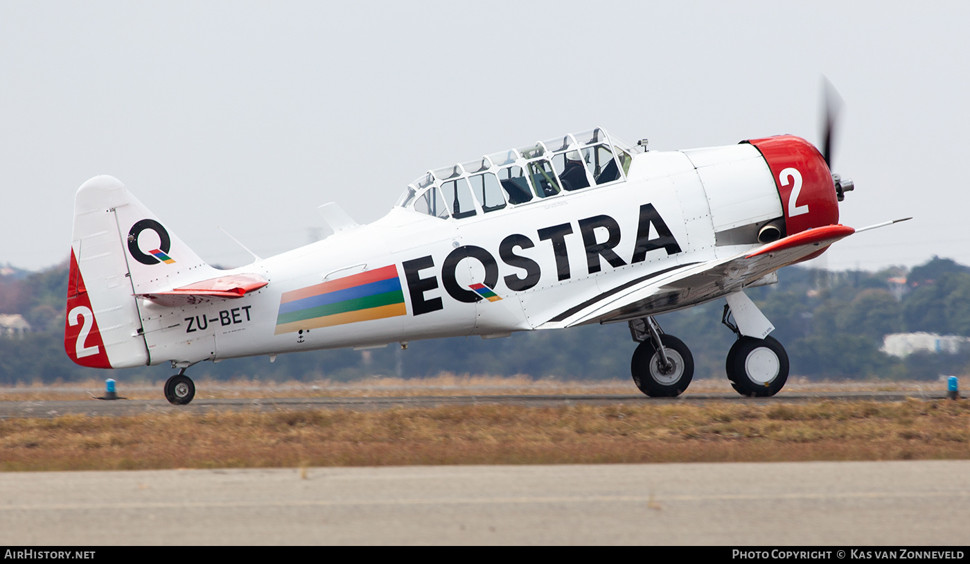 Aircraft Photo of ZU-BET | North American AT-6C Texan | AirHistory.net #337367