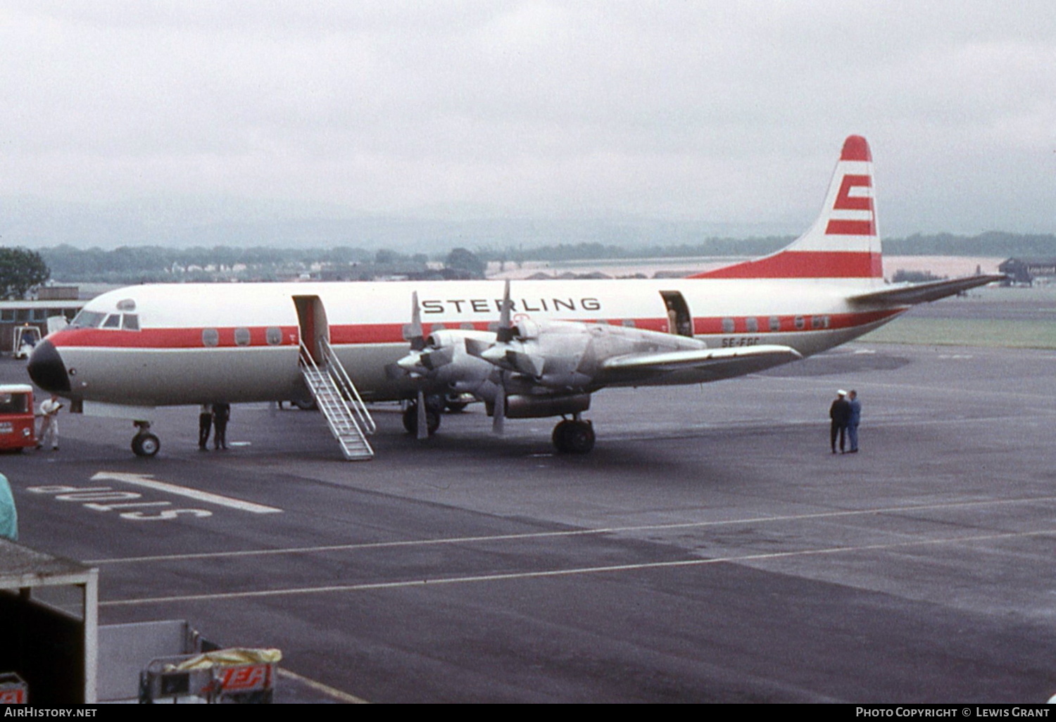 Aircraft Photo of SE-FGC | Lockheed L-188A Electra | Sterling Airways | AirHistory.net #337369