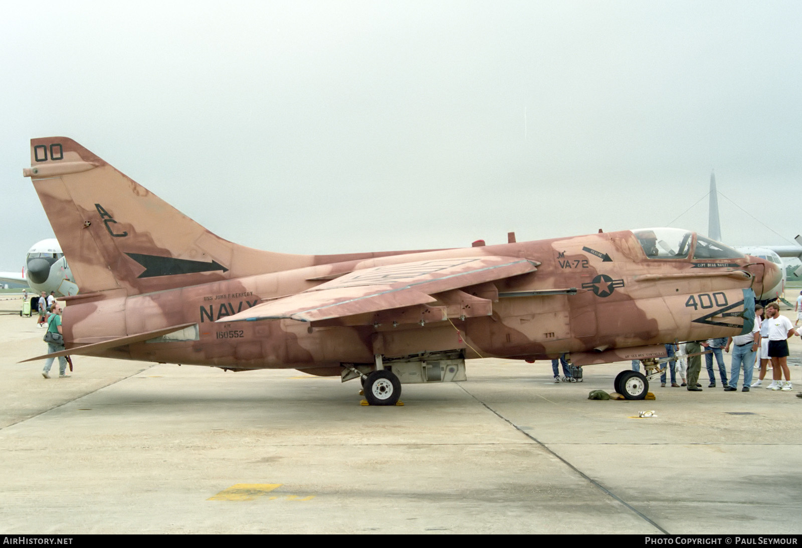 Aircraft Photo of 160552 | Vought A-7E Corsair II | USA - Navy | AirHistory.net #337380