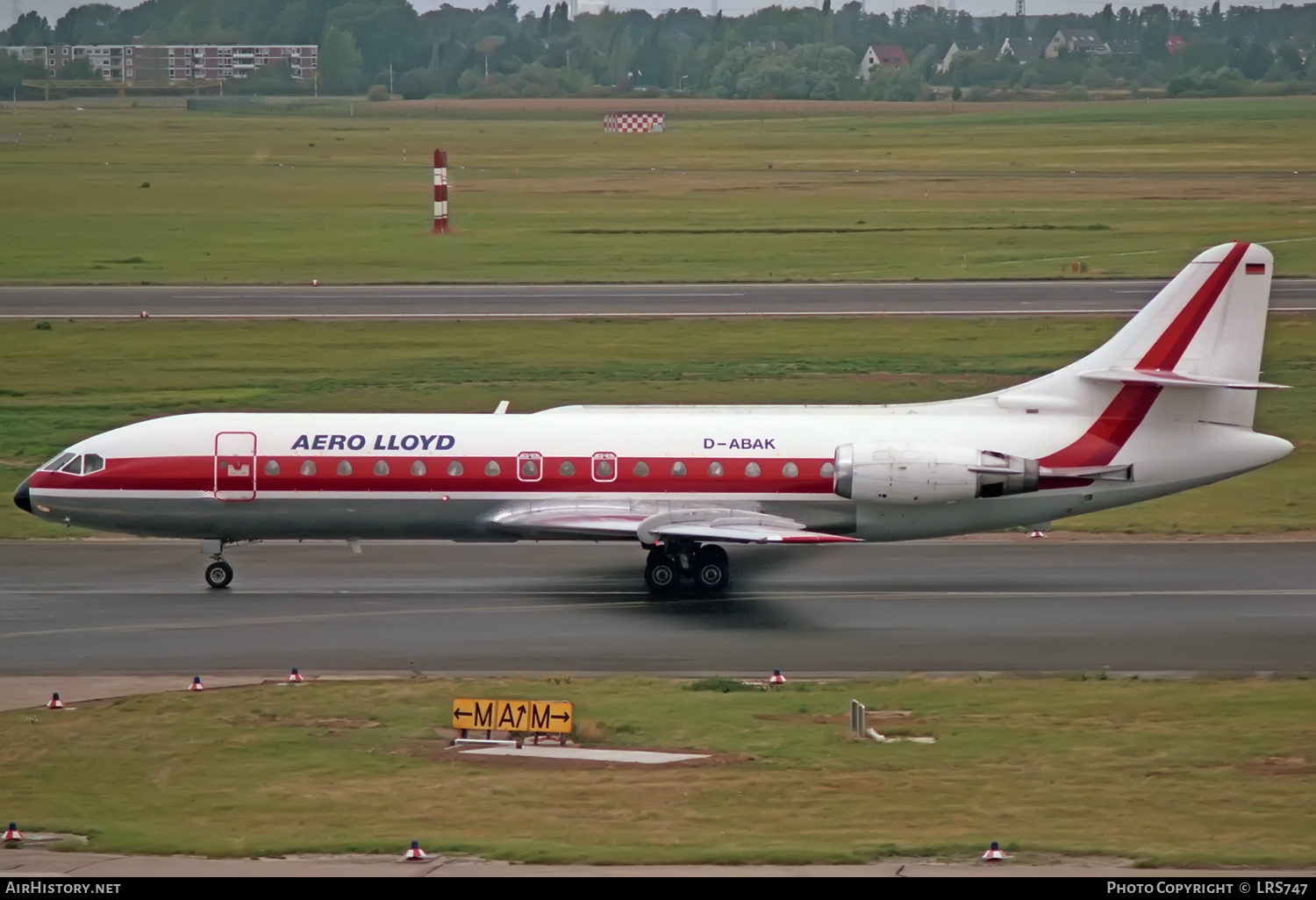 Aircraft Photo of D-ABAK | Sud SE-210 Caravelle 10B1R | Aero Lloyd | AirHistory.net #337389