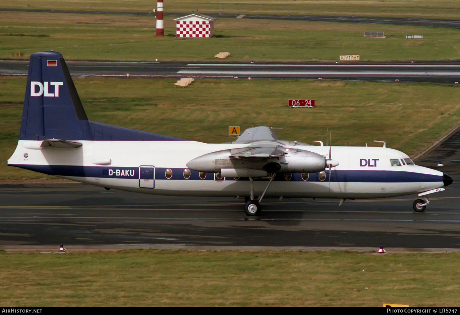 Aircraft Photo of D-BAKU | Fokker F27-200 Friendship | DLT - Deutsche Luftverkehrsgesellschaft | AirHistory.net #337395