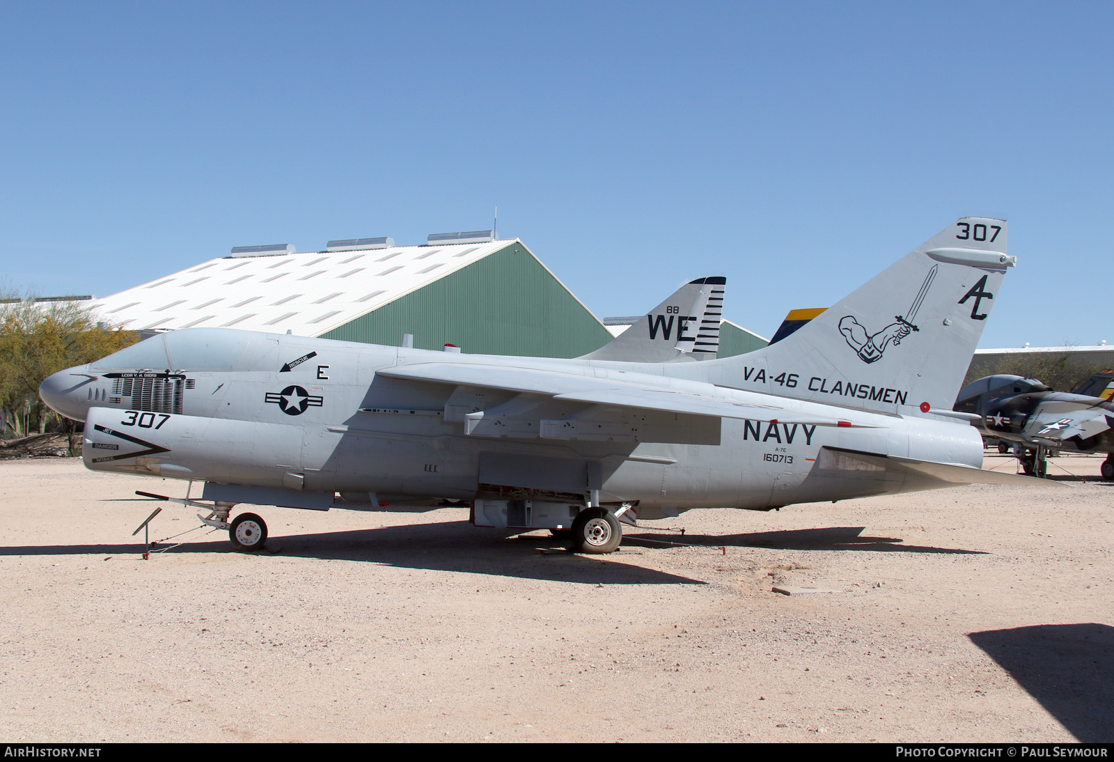 Aircraft Photo of 160713 | Vought A-7E Corsair II | USA - Navy | AirHistory.net #337416