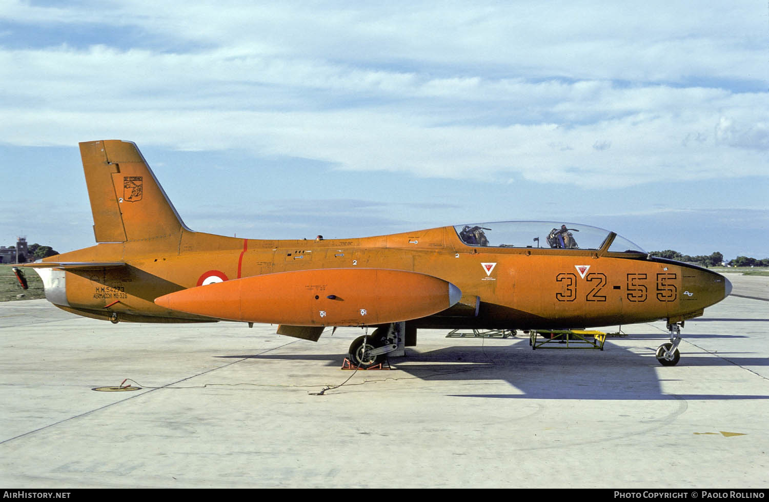 Aircraft Photo of MM54273 | Aermacchi MB-326E | Italy - Air Force | AirHistory.net #337422