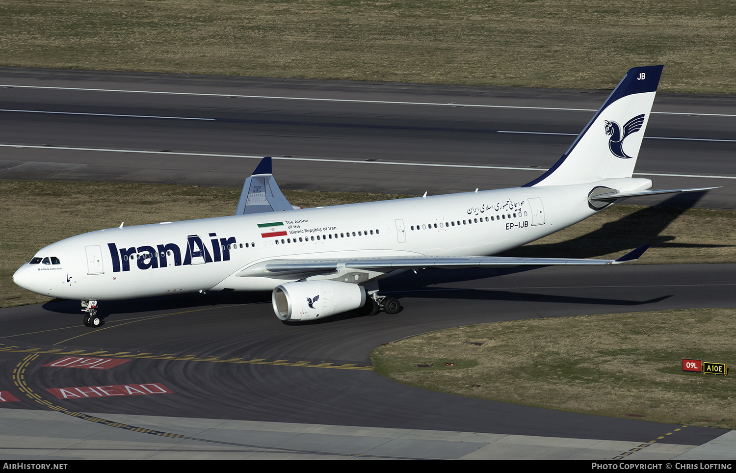Aircraft Photo of EP-IJB | Airbus A330-243 | Iran Air | AirHistory.net #337440