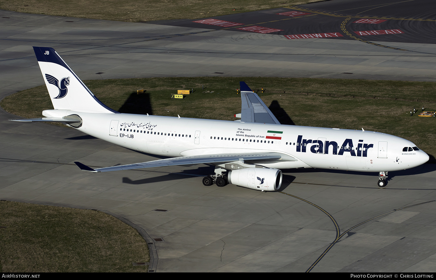 Aircraft Photo of EP-IJB | Airbus A330-243 | Iran Air | AirHistory.net #337448