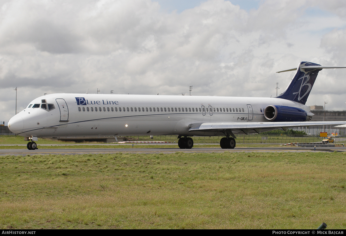 Aircraft Photo of F-GMLK | McDonnell Douglas MD-83 (DC-9-83) | Blue Line | AirHistory.net #337451