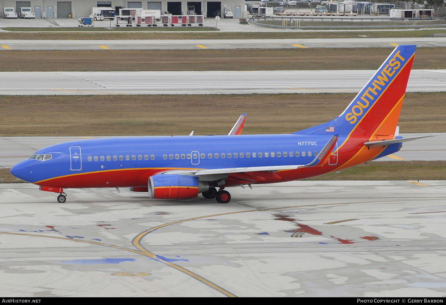 Aircraft Photo of N777QC | Boeing 737-7H4 | Southwest Airlines | AirHistory.net #337463