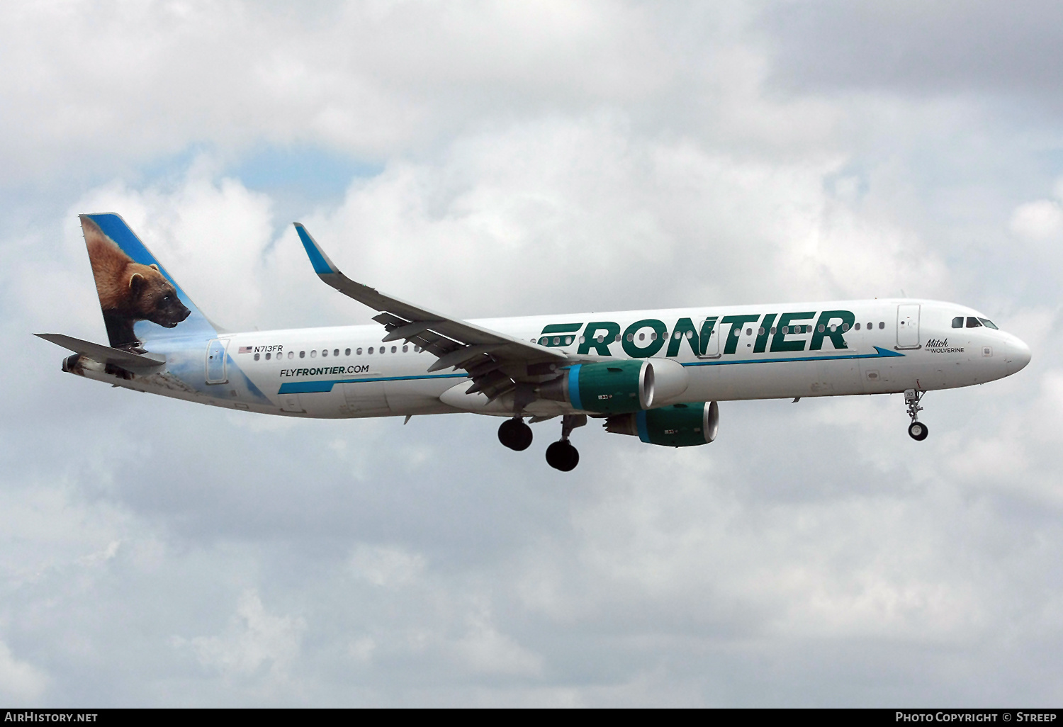Aircraft Photo of N713FR | Airbus A321-211 | Frontier Airlines | AirHistory.net #337480