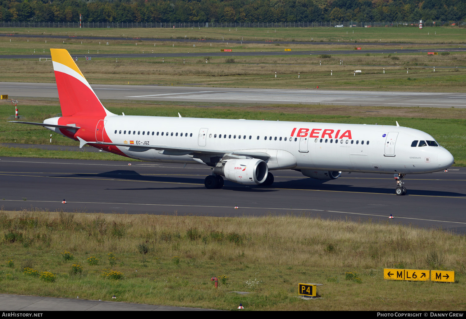 Aircraft Photo of EC-JQZ | Airbus A321-211 | Iberia | AirHistory.net #337498