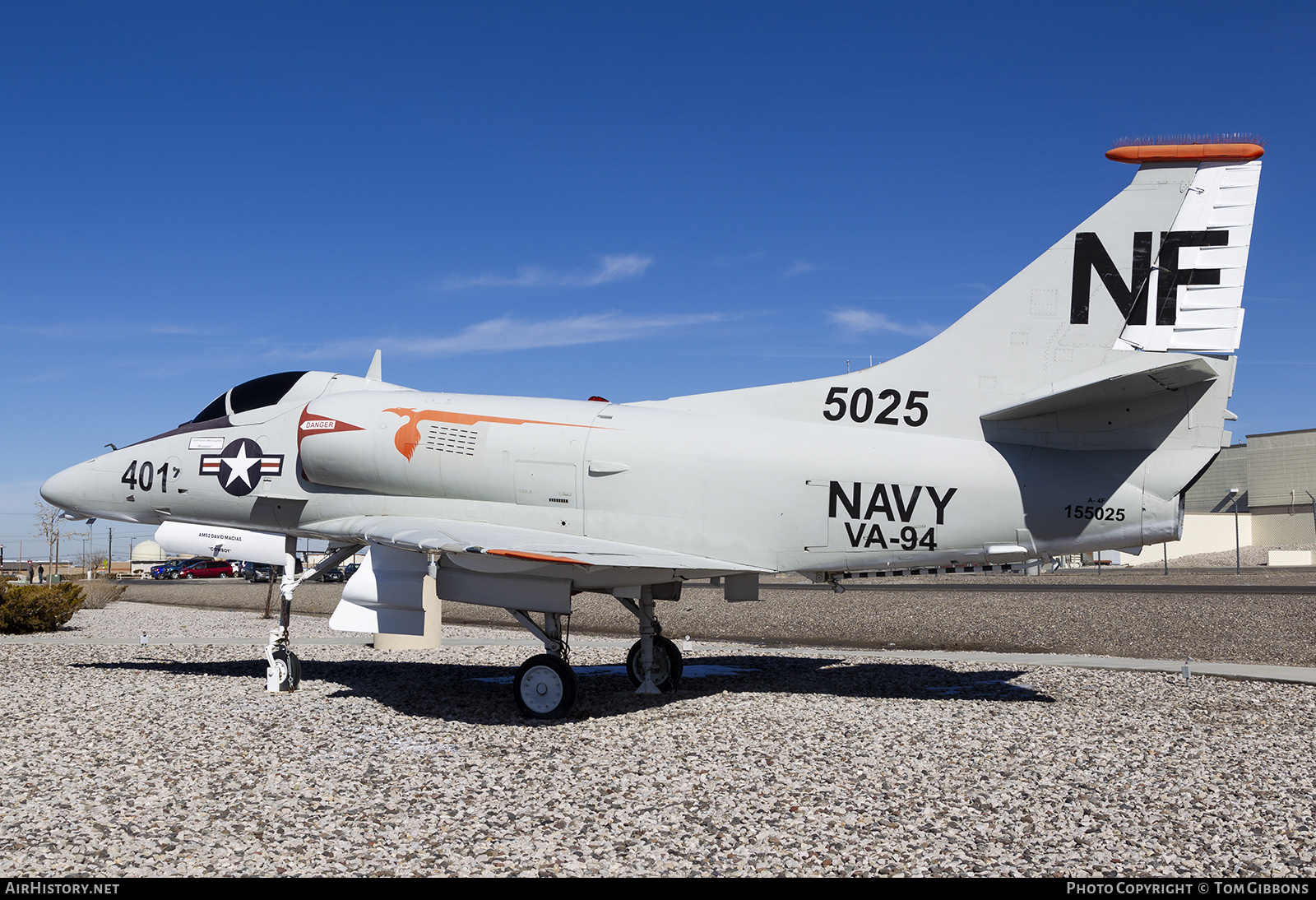 Aircraft Photo of 155025 / 5025 | McDonnell Douglas A-4F Skyhawk | USA - Navy | AirHistory.net #337515