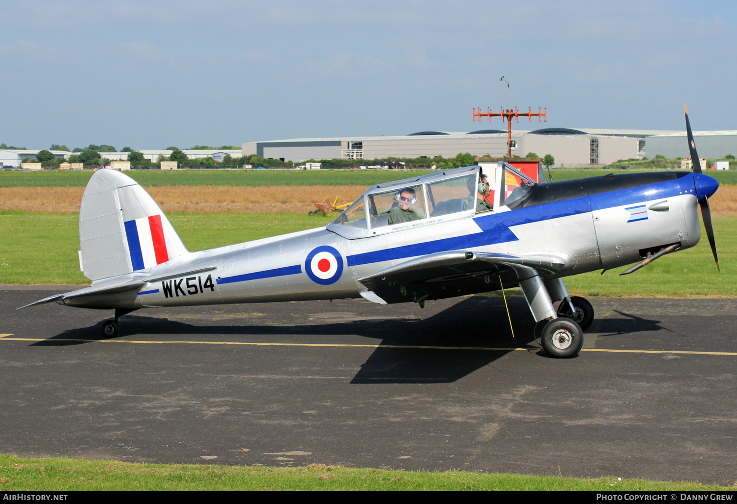 Aircraft Photo of G-BBMO / WK514 | De Havilland DHC-1 Chipmunk Mk22 | UK - Air Force | AirHistory.net #337518