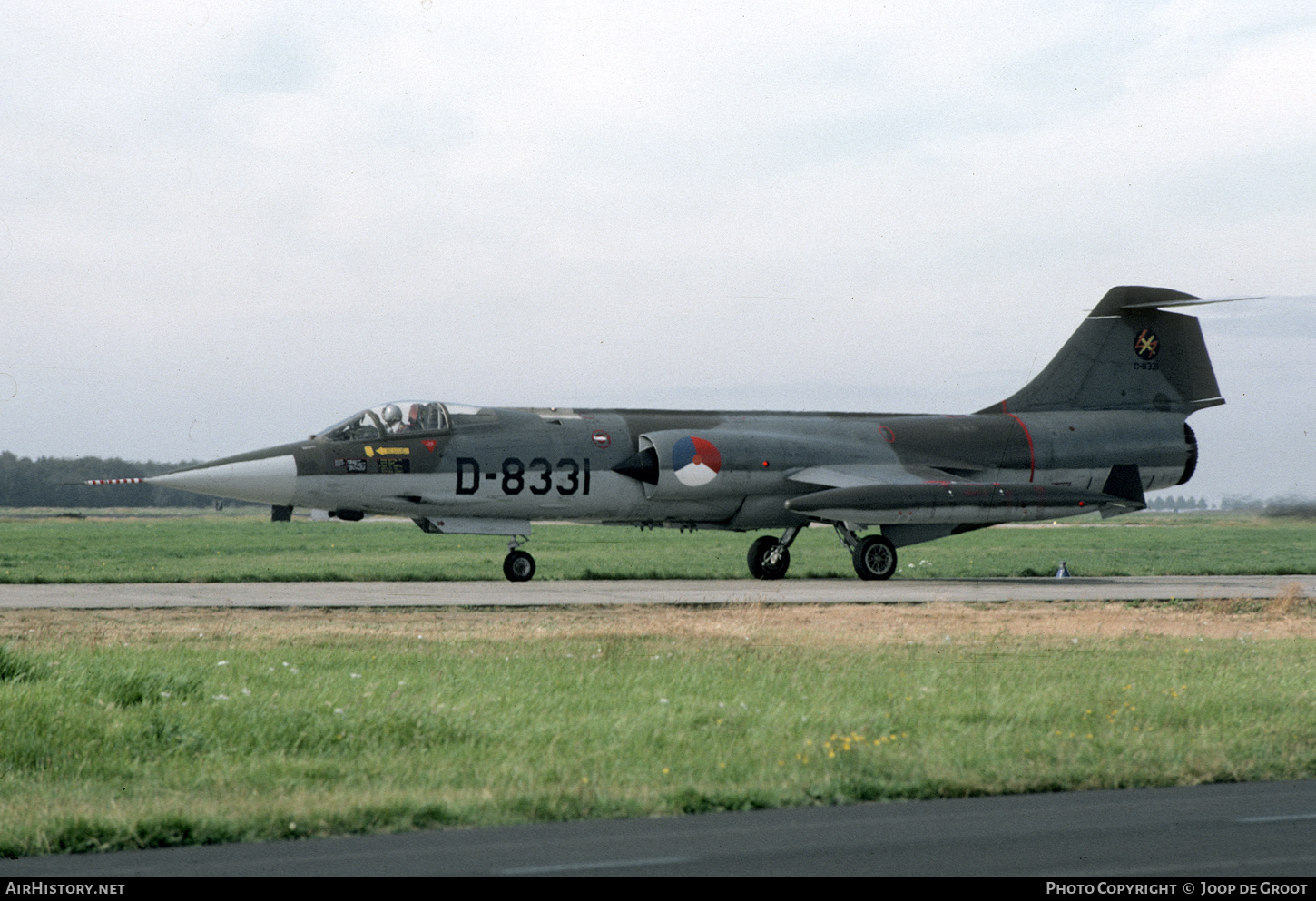 Aircraft Photo of D-8331 | Lockheed F-104G Starfighter | Netherlands - Air Force | AirHistory.net #337519