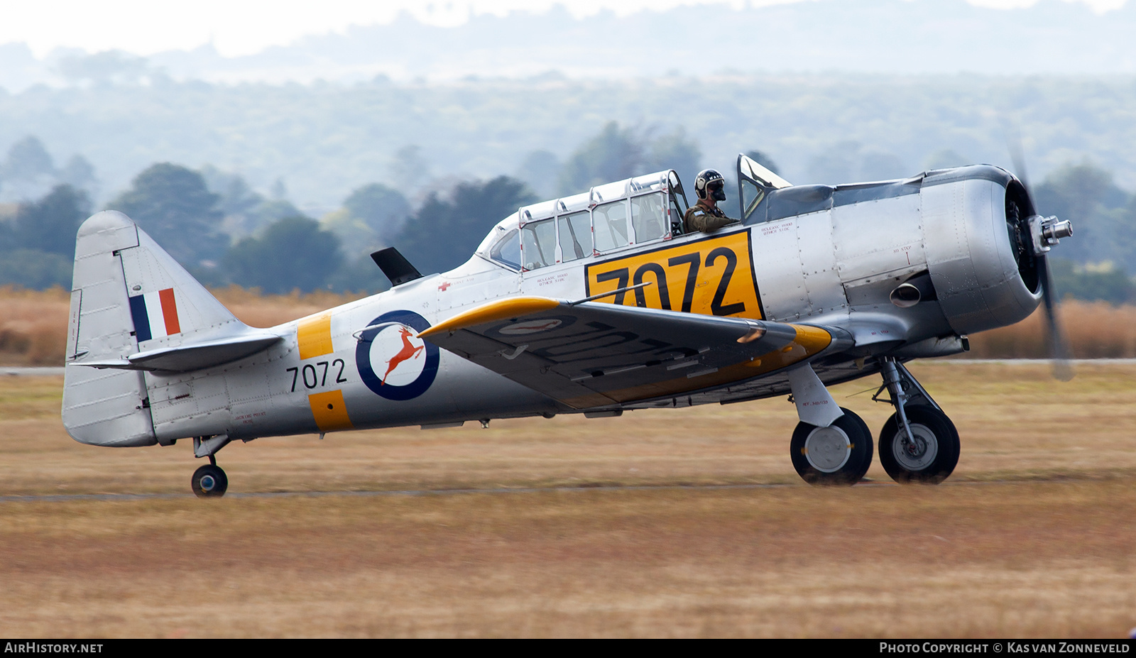 Aircraft Photo of 7072 | North American AT-6C Texan | South Africa - Air Force | AirHistory.net #337537