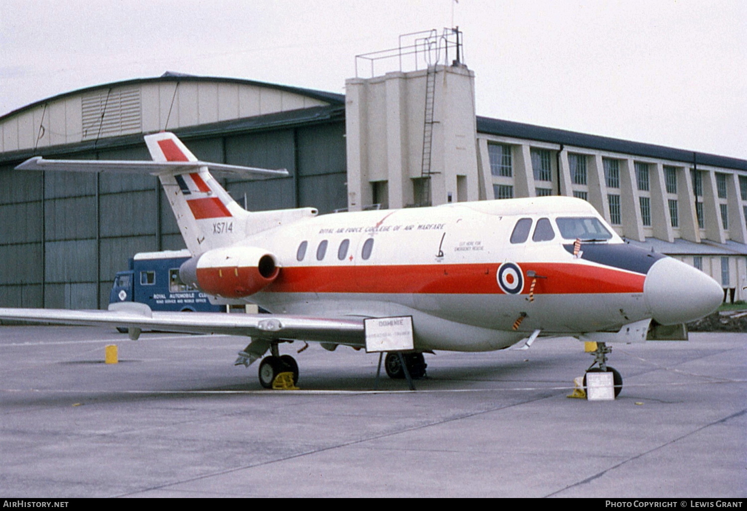 Aircraft Photo of XS714 | Hawker Siddeley HS-125-2 Dominie T1 | UK - Air Force | AirHistory.net #337539