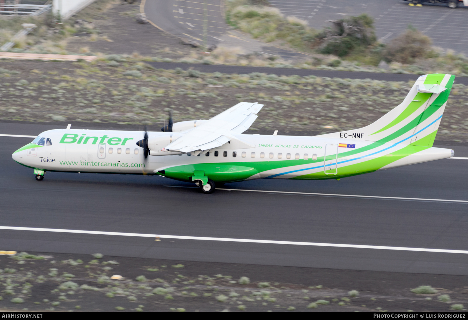 Aircraft Photo of EC-NMF | ATR ATR-72-600 (ATR-72-212A) | Binter Canarias | AirHistory.net #337544