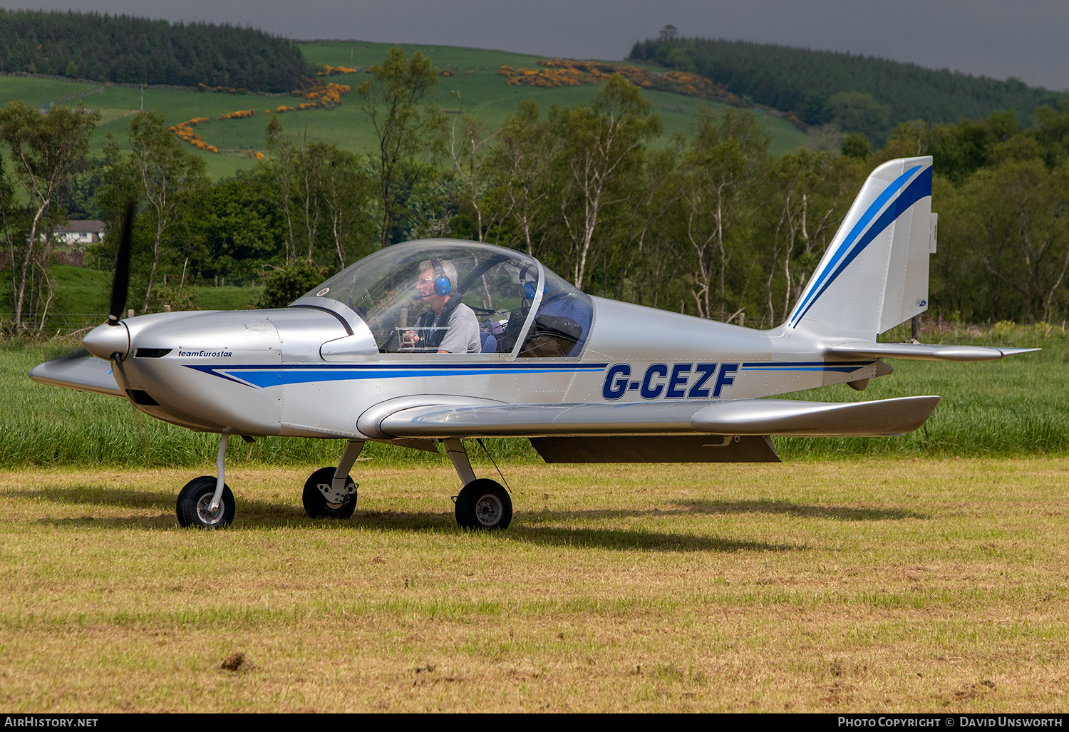 Aircraft Photo of G-CEZF | Cosmik EV-97 TeamEurostar UK | AirHistory.net #337567