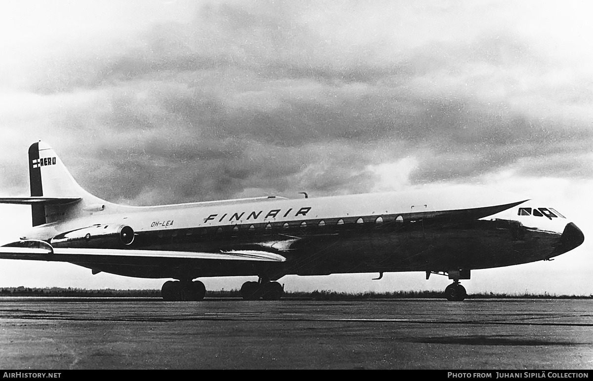 Aircraft Photo of OH-LEA | Sud SE-210 Caravelle III | Finnair | AirHistory.net #337585