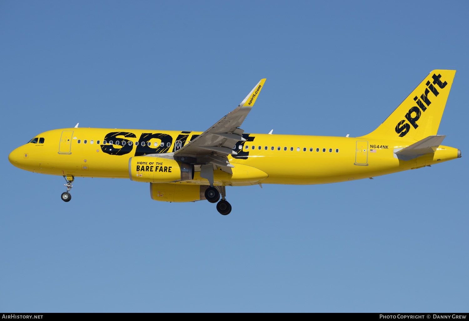 Aircraft Photo of N644NK | Airbus A320-232 | Spirit Airlines | AirHistory.net #337586