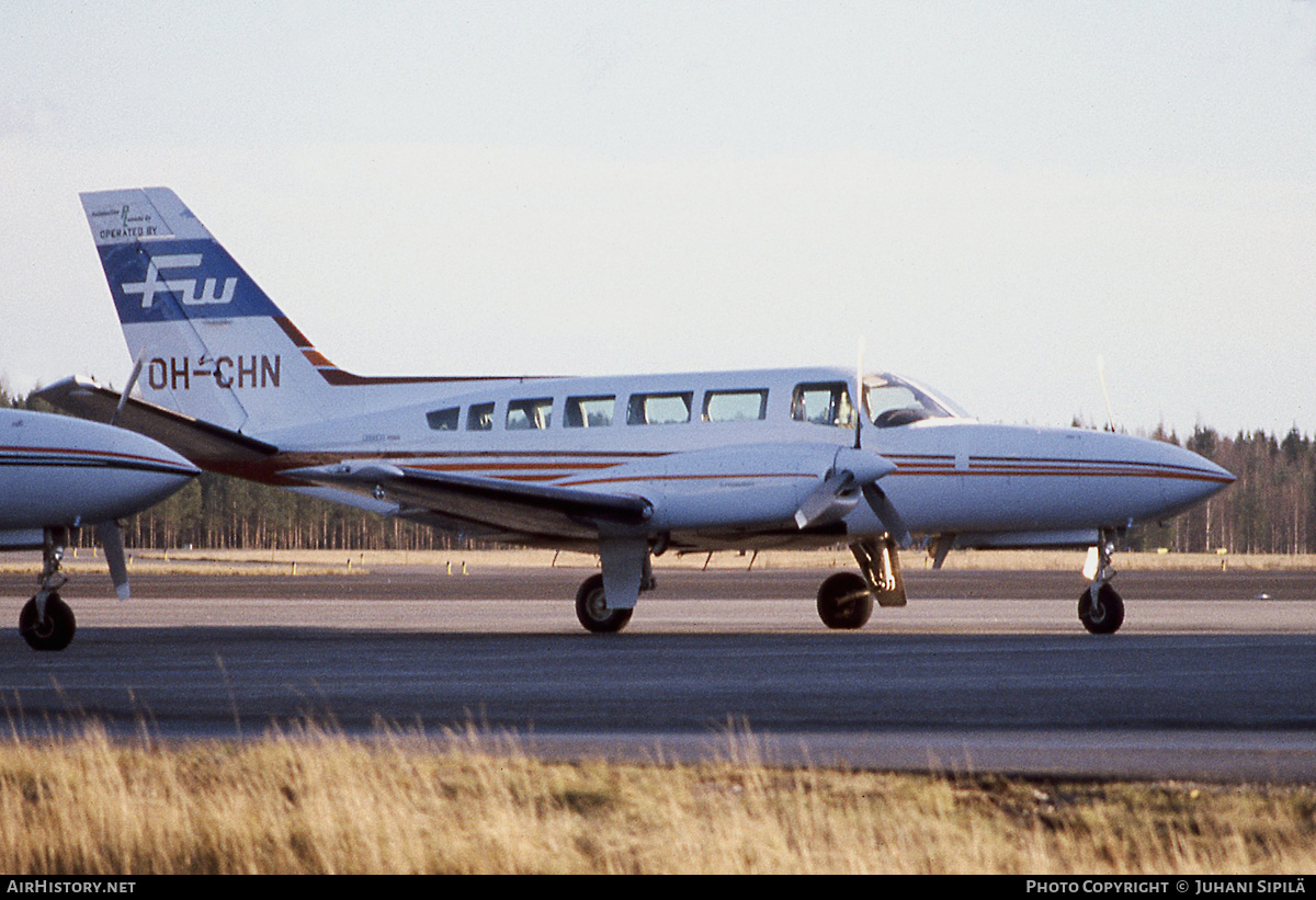 Aircraft Photo of OH-CHN | Cessna 404 Titan Ambassador | Finnwings | AirHistory.net #337587
