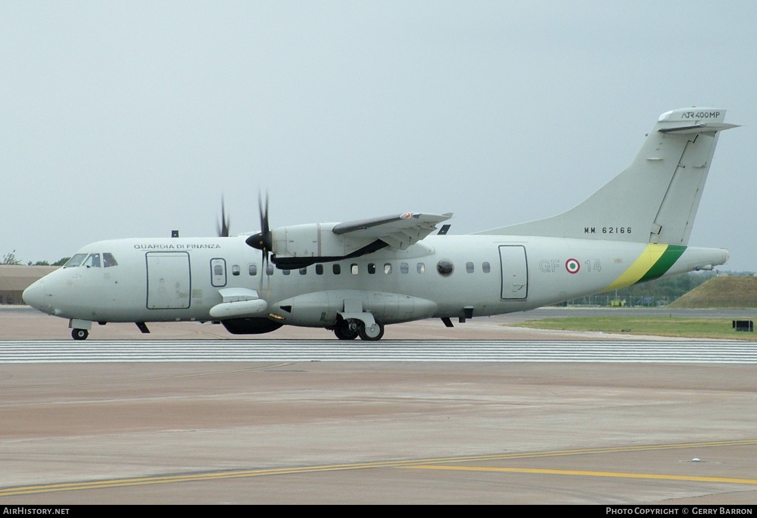 Aircraft Photo of MM62166 | ATR ATR-42-400MP | Italy - Guardia di Finanza | AirHistory.net #337597