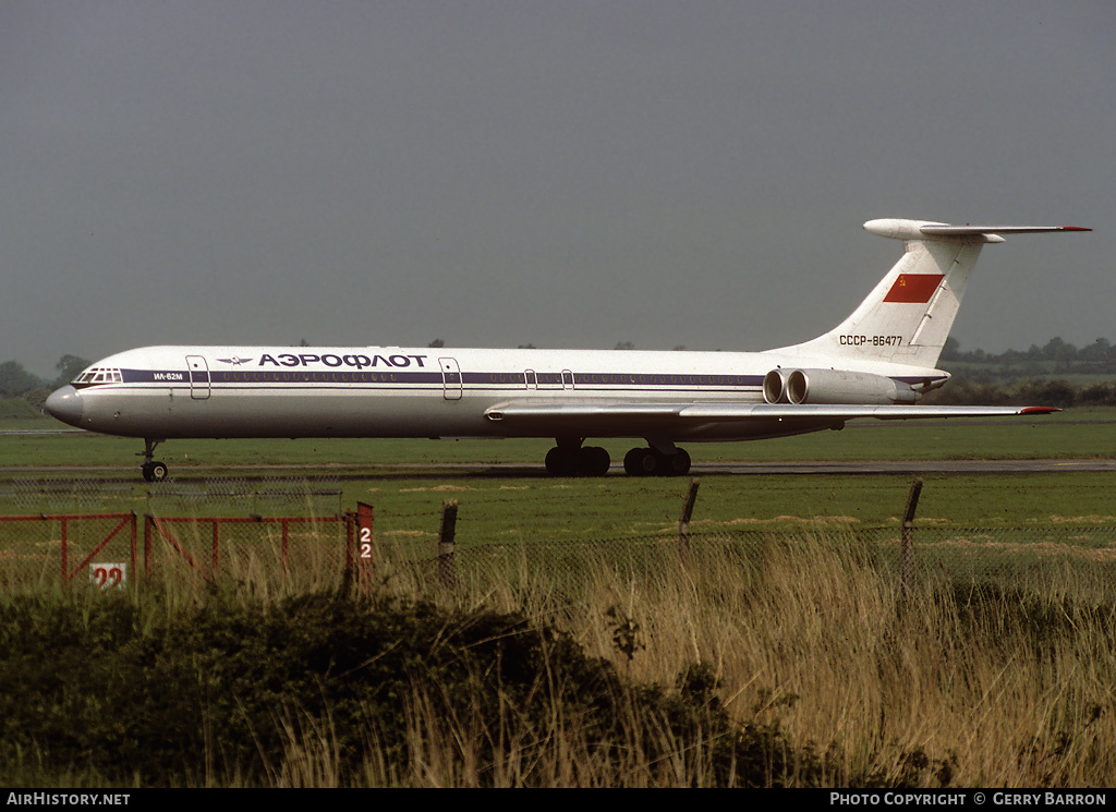 Aircraft Photo of CCCP-86477 | Ilyushin Il-62M | Aeroflot | AirHistory.net #337598