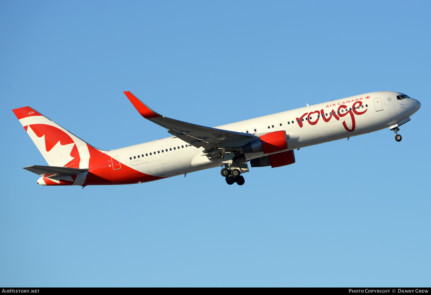 Aircraft Photo of C-FMLV | Boeing 767-316/ER | Air Canada Rouge | AirHistory.net #337629