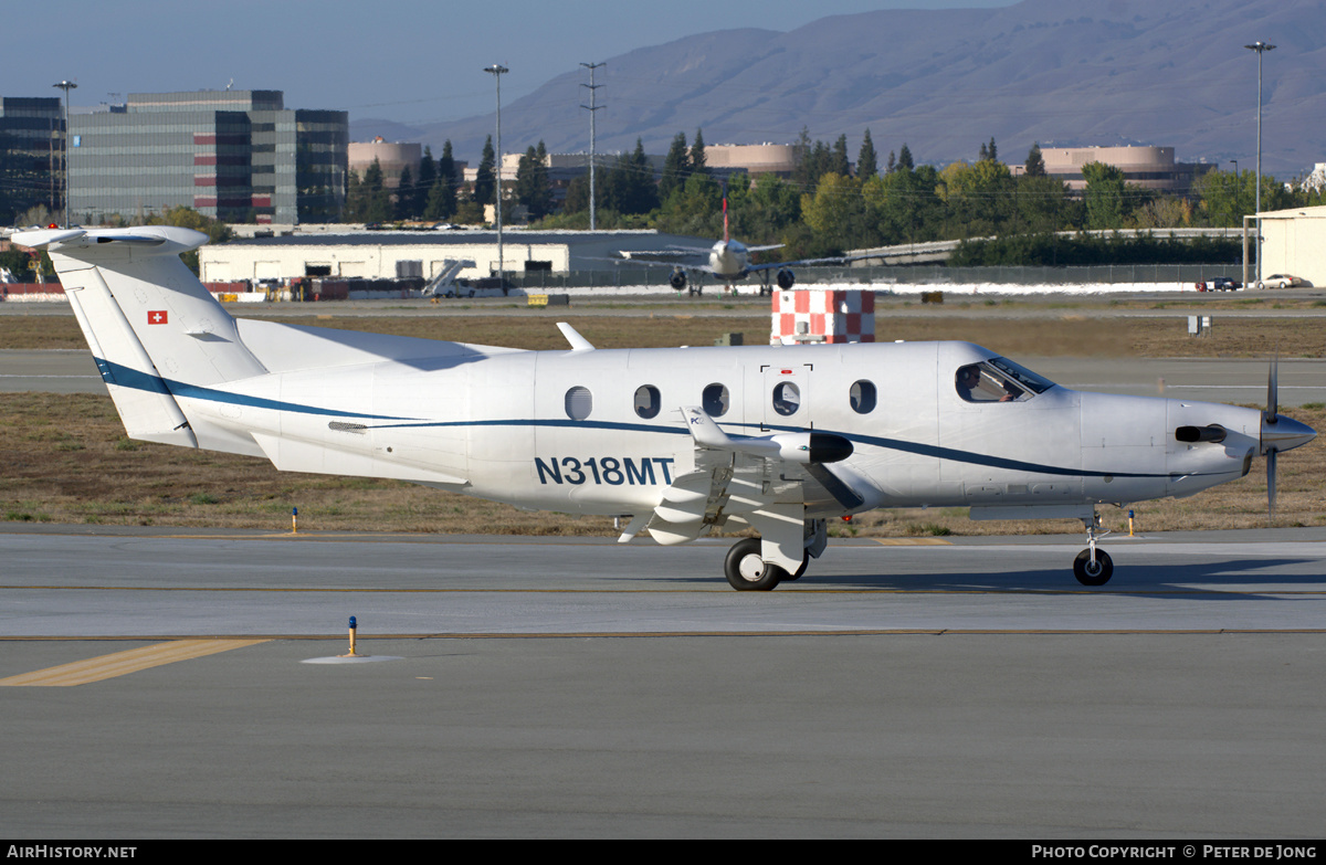 Aircraft Photo of N318MT | Pilatus PC-12/45 | AirHistory.net #337655