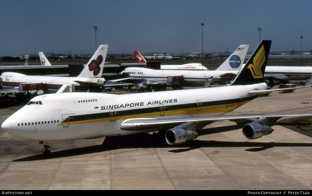 Aircraft Photo of 9V-SQS | Boeing 747-211B | Singapore Airlines | AirHistory.net #337702