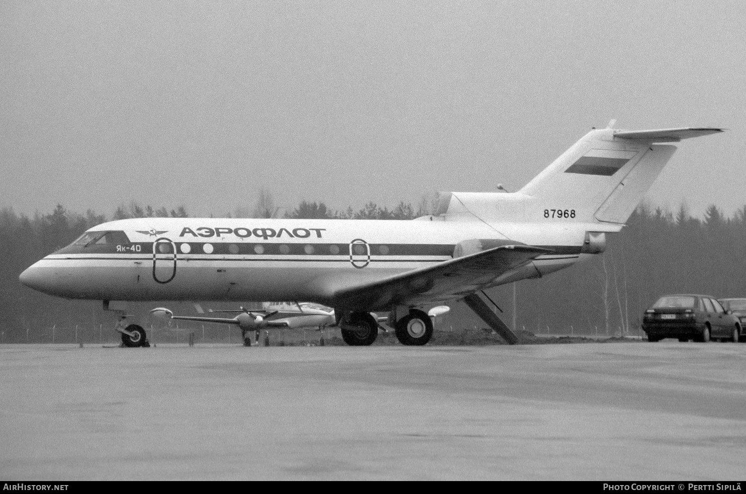 Aircraft Photo of 87968 | Yakovlev Yak-40 | Aeroflot | AirHistory.net #337732