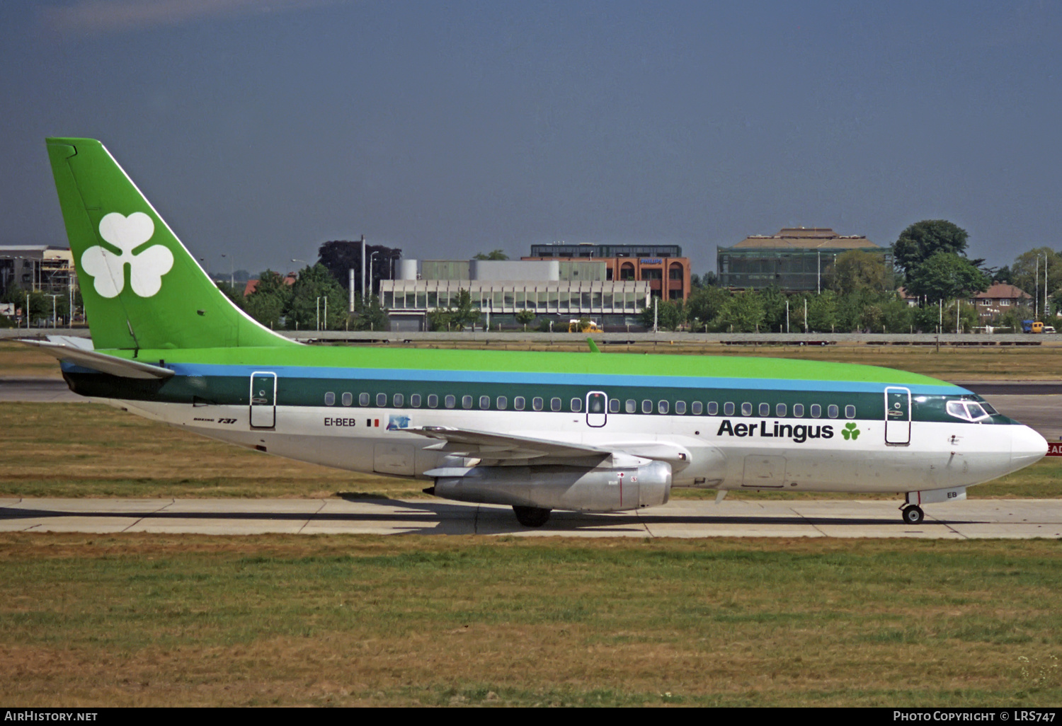 Aircraft Photo of EI-BEB | Boeing 737-248/Adv | Aer Lingus | AirHistory.net #337733