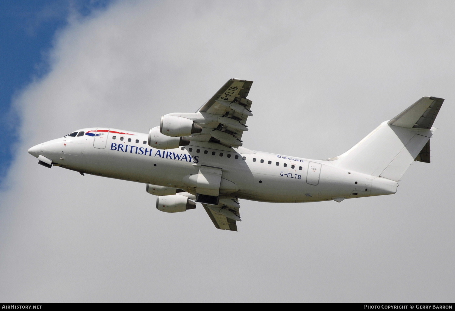 Aircraft Photo of G-FLTB | British Aerospace BAe-146-200A | British Airways | AirHistory.net #337745