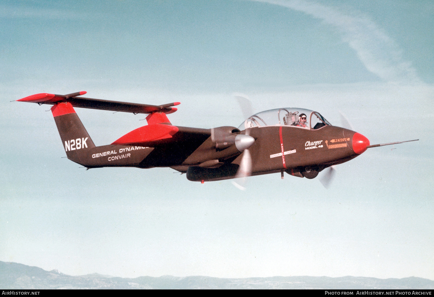 Aircraft Photo of N28K | Convair 48 Charger | General Dynamics Convair | AirHistory.net #337752
