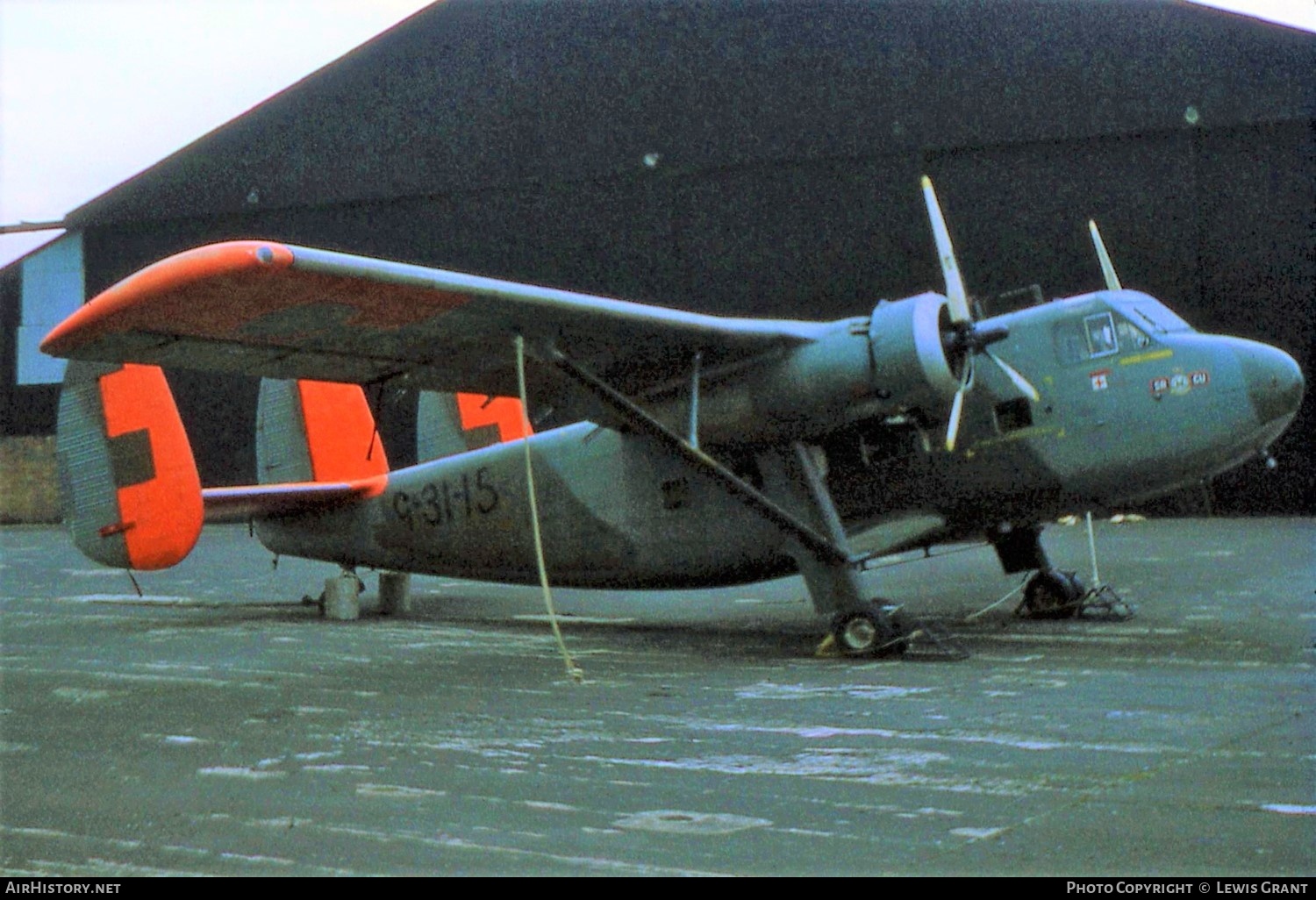 Aircraft Photo of G-31-15 | Scottish Aviation Twin Pioneer CC.2 | AirHistory.net #337755