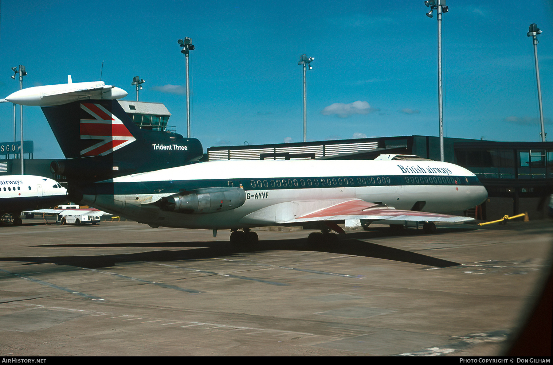 Aircraft Photo of G-AYVF | Hawker Siddeley HS-121 Trident 3B | British Airways | AirHistory.net #337772