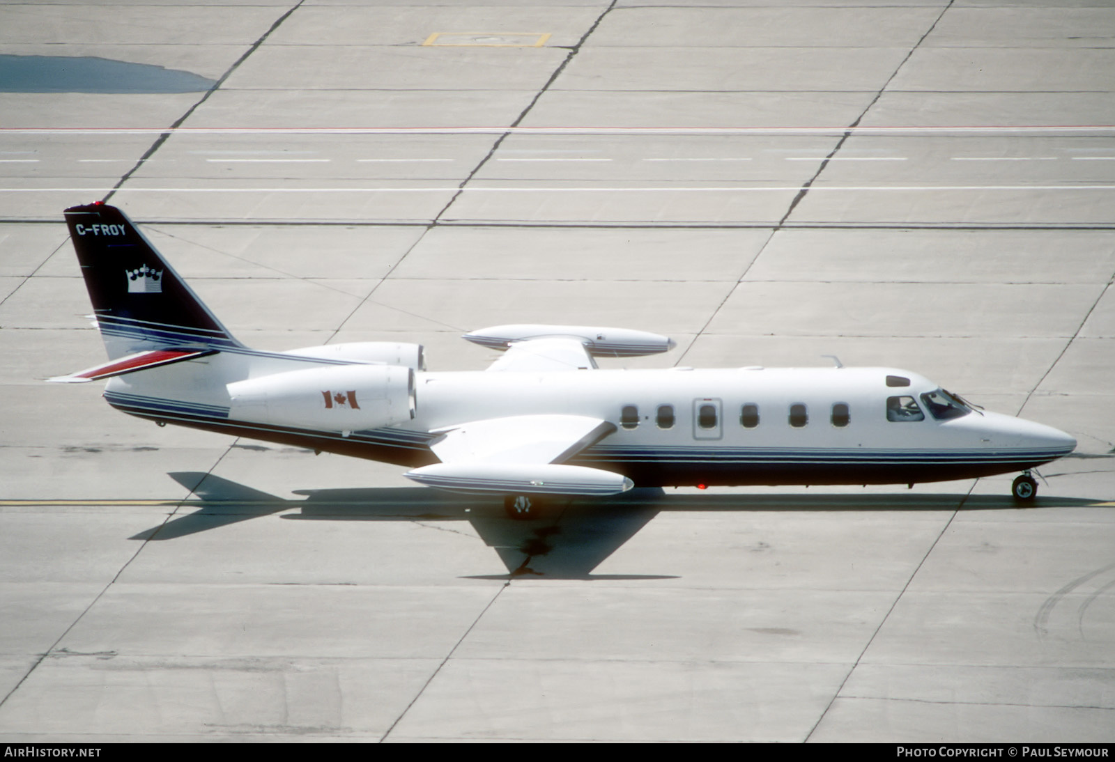 Aircraft Photo of C-FROY | Israel Aircraft Industries IAI-1124 Westwind 1 | AirHistory.net #337779