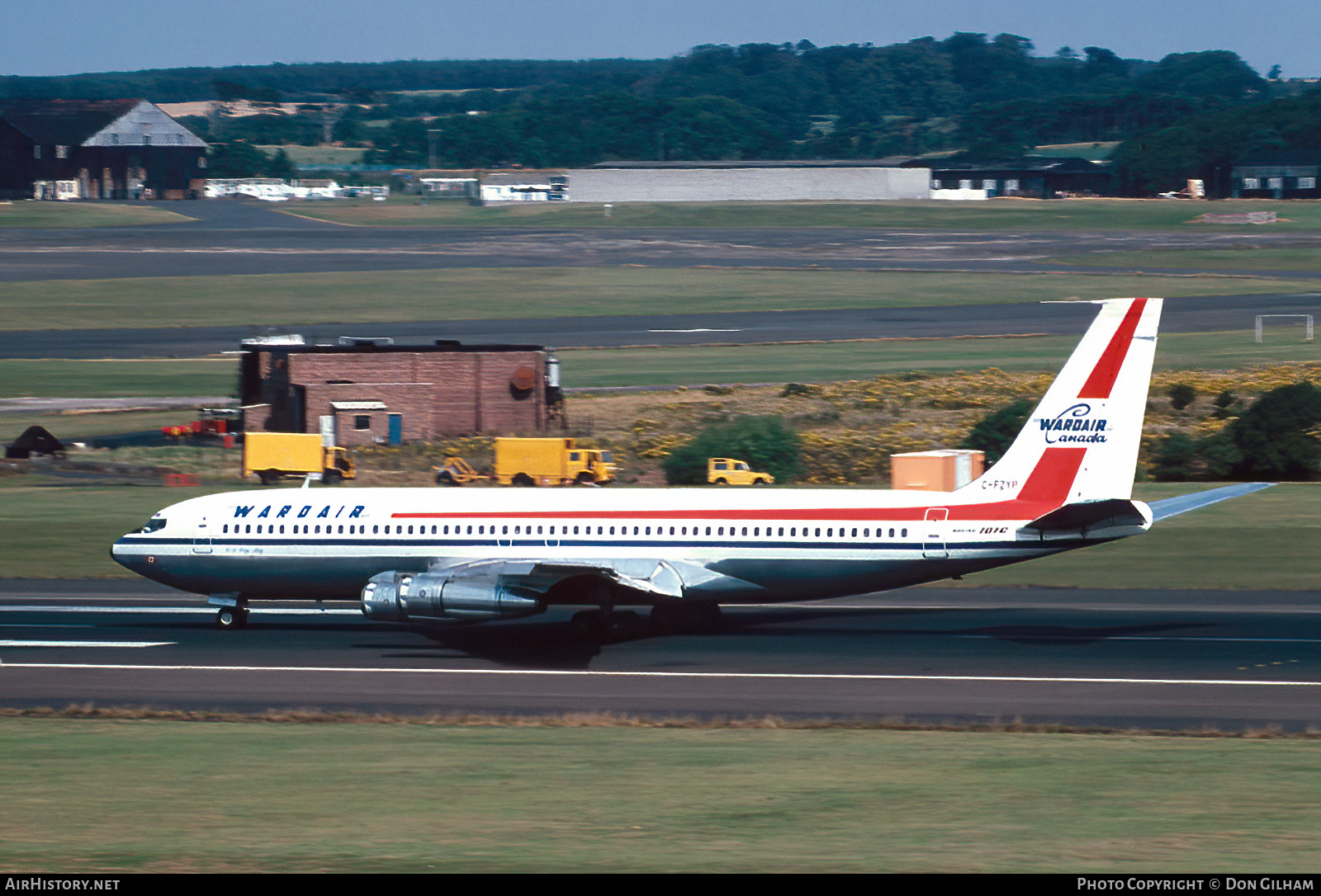 Aircraft Photo of C-FZYP | Boeing 707-396C | Wardair Canada | AirHistory.net #337784
