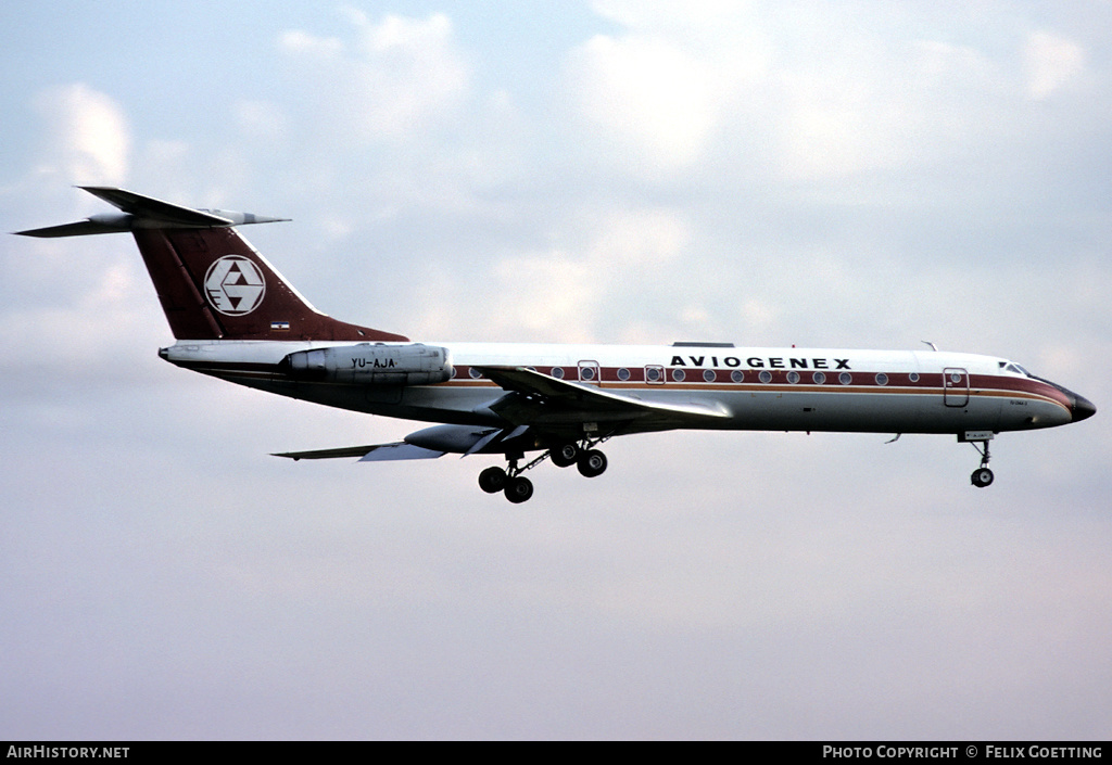 Aircraft Photo of YU-AJA | Tupolev Tu-134A-3 | Aviogenex | AirHistory.net #337787