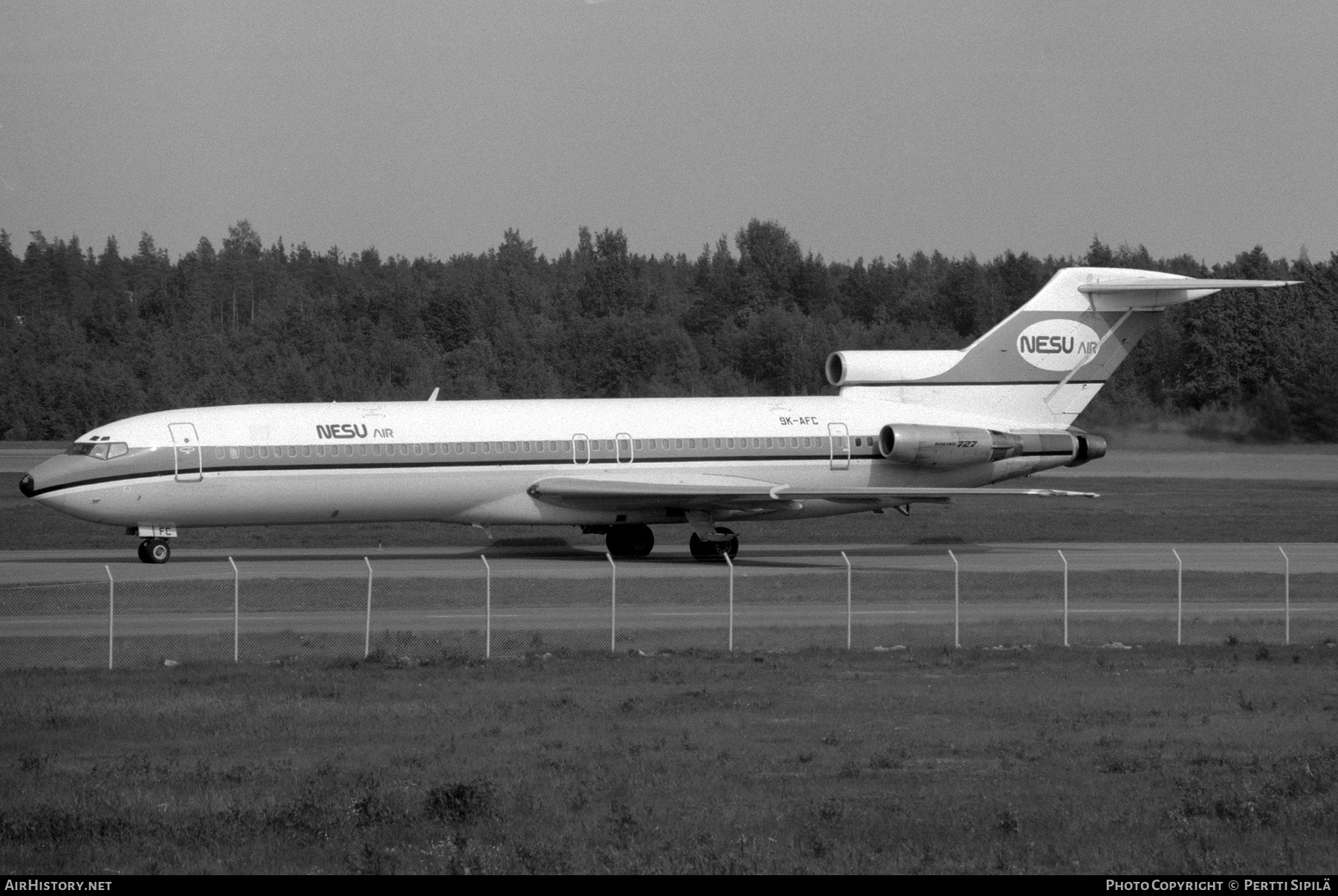 Aircraft Photo of 9K-AFC | Boeing 727-269/Adv | Nesu Air | AirHistory.net #337788