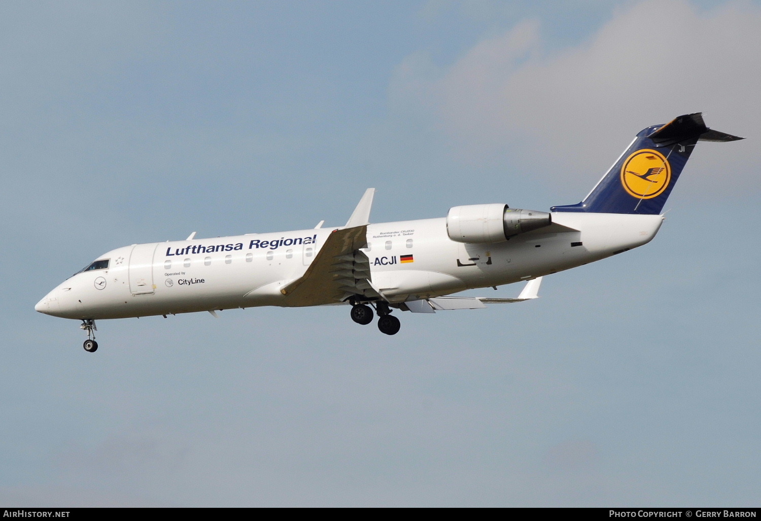 Aircraft Photo of D-ACJI | Bombardier CRJ-200LR (CL-600-2B19) | Lufthansa Regional | AirHistory.net #337789