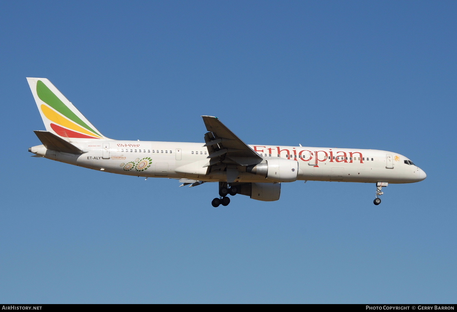 Aircraft Photo of ET-ALY | Boeing 757-231 | Ethiopian Airlines | AirHistory.net #337790