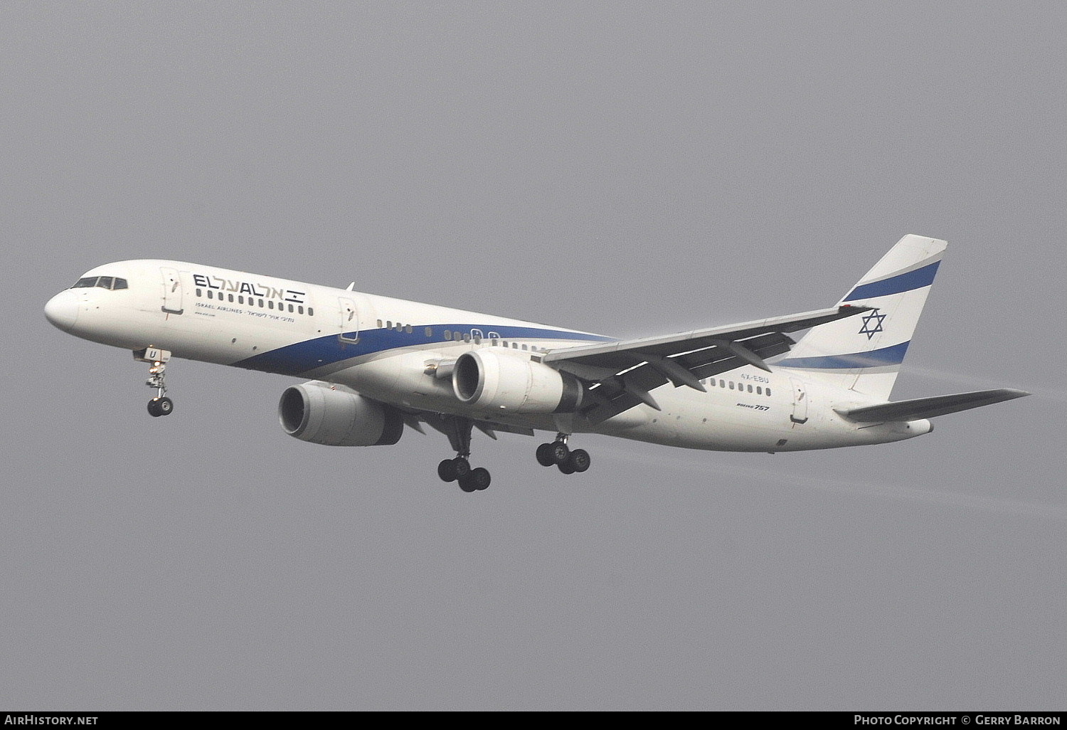 Aircraft Photo of 4X-EBU | Boeing 757-258 | El Al Israel Airlines | AirHistory.net #337796